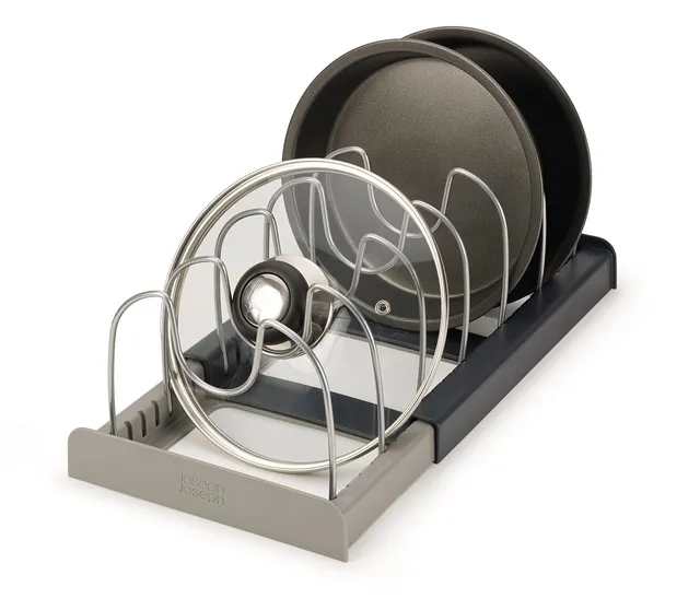 joseph-joseph-erweiterbarer-organizer-f-r-6-deckel-oder-pfannen-schubladen-aufbe image 1