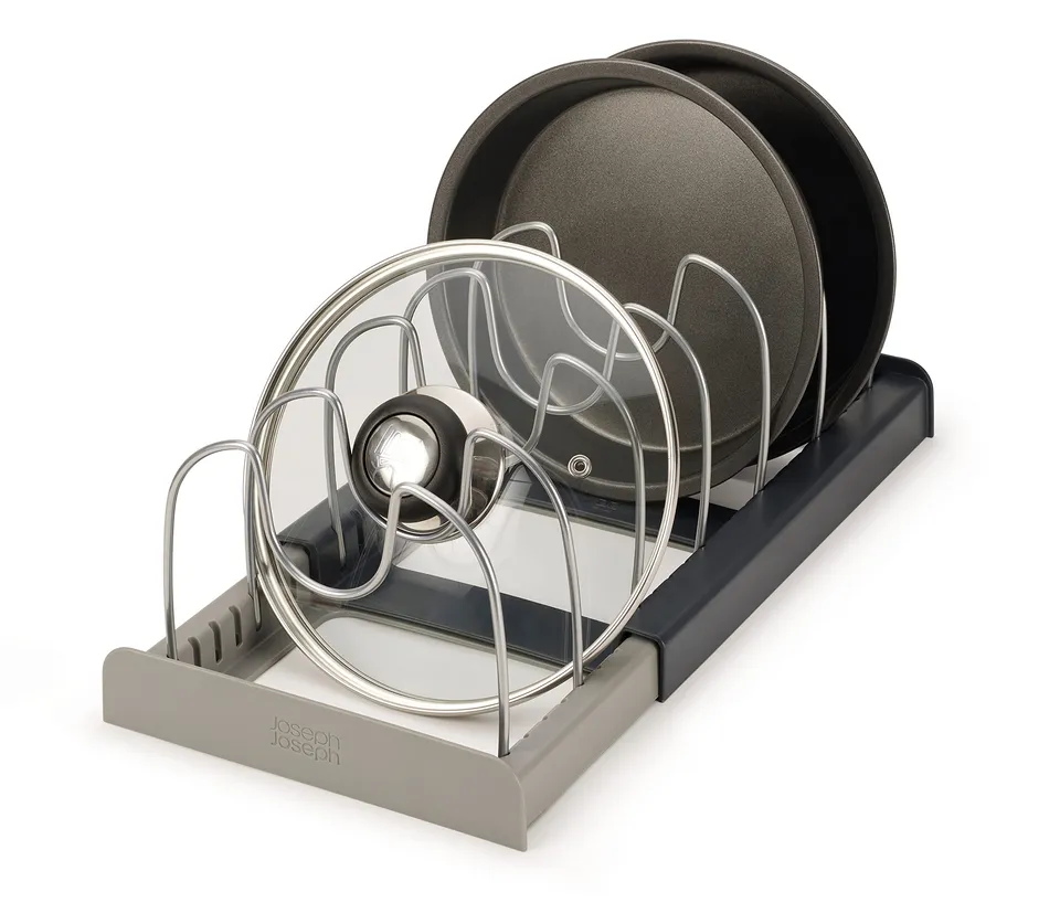 joseph-joseph-erweiterbarer-organizer-f-r-6-deckel-oder-pfannen-schubladen-aufbe image 1