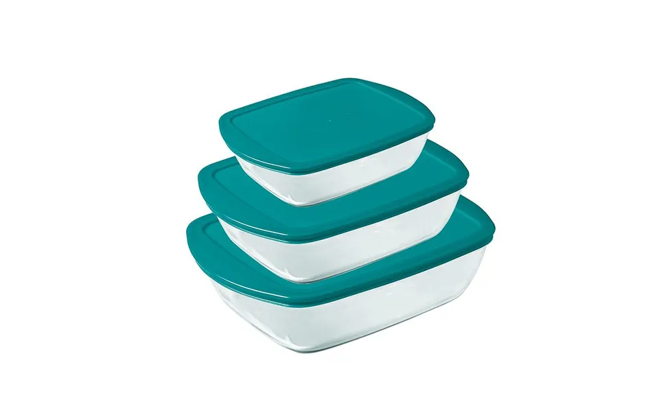 pyrex-cook-store-3er-set-rechteckige-glasschalen-mit-deckel-0-4-l-1-1-l-2-5-l-bo image 1