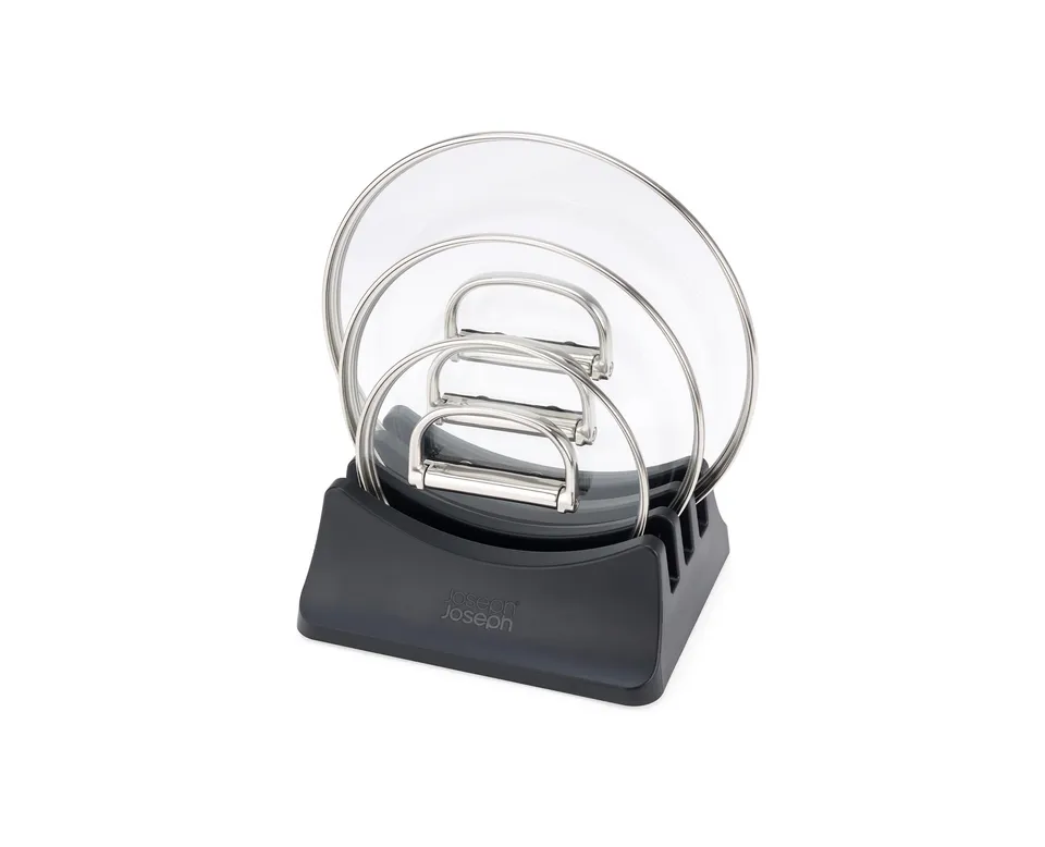 joseph-joseph-space-deckelhalter-f-r-3-topfdeckel-rutschfester-deckelst-nder-pla image 1