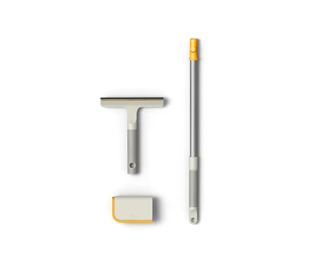 joseph-joseph-cleantech-tierhaar-reinigungsset-3-teilig-teppichharke-mit-telesko image 1