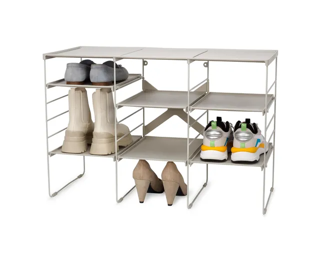 joseph-joseph-level-verstellbares-schuhregal-aus-stahl-f-r-bis-zu-12-paar-schuhe image 1