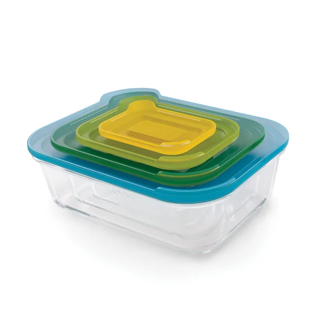 joseph-joseph-nest-glass-4-teiliges-kompaktes-glas-aufbewahrungsset-aus-borosili image 1