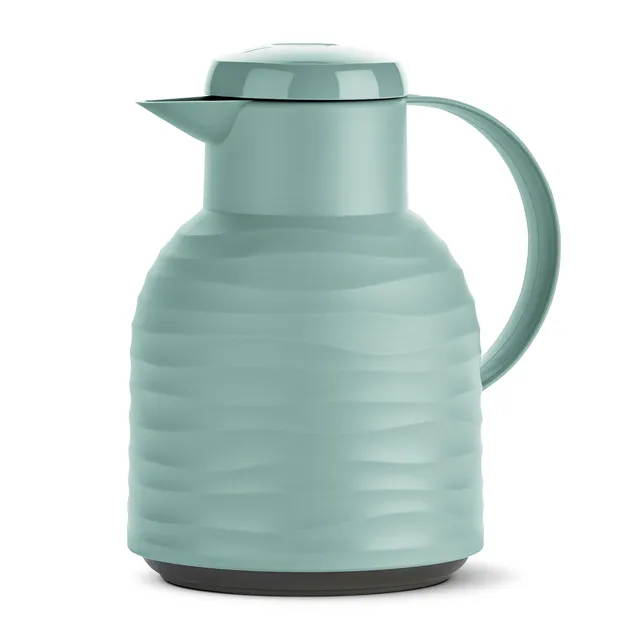emsa-samba-wave-isolierkanne-1-liter-mit-quick-press-verschluss-glaskolben-12h-h image 1