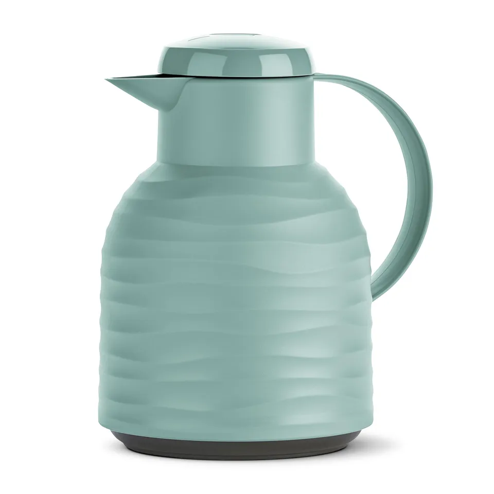 emsa-samba-wave-isolierkanne-1-liter-mit-quick-press-verschluss-glaskolben-12h-h image 1