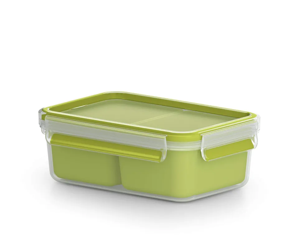 emsa-clip-go-brotdose-1-l-mit-2-eins-tzen-100-dicht-mit-frischedichtung-transpar image 1