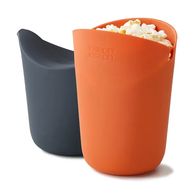 joseph-joseph-m-cuisine-set-mit-2-silikon-mikrowellen-popcornkegeln-hitzebest-nd image 1