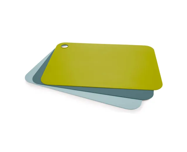 joseph-joseph-duo-3er-set-doppelseitige-farbcodierte-schneidebrettmatten-flexibe image 1