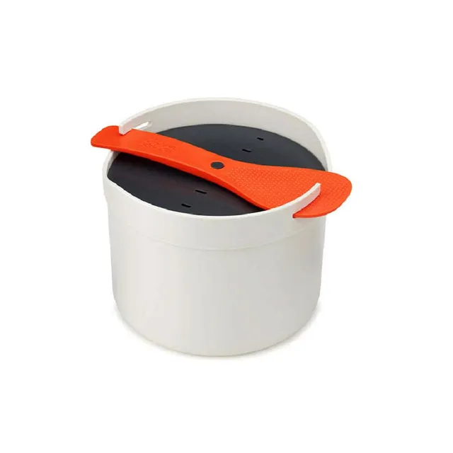 joseph-joseph-m-cuisine-mikrowellen-reis-und-getreidekocher-dampfgarer-2-liter-s image 1