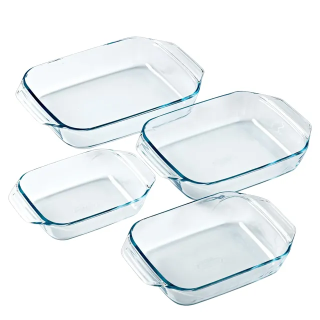 pyrex-4er-set-auflaufformen-rechteckig-aus-borosilikatglas-mit-breiten-griffen-1 image 1