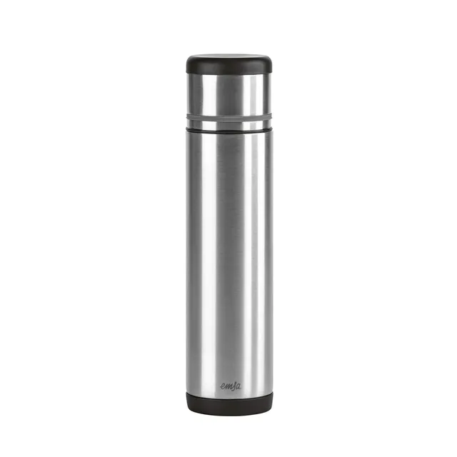 emsa-mobility-isolierflasche-700-ml-mit-safe-loc-pro-verschluss-schwarz-anthrazi image 1