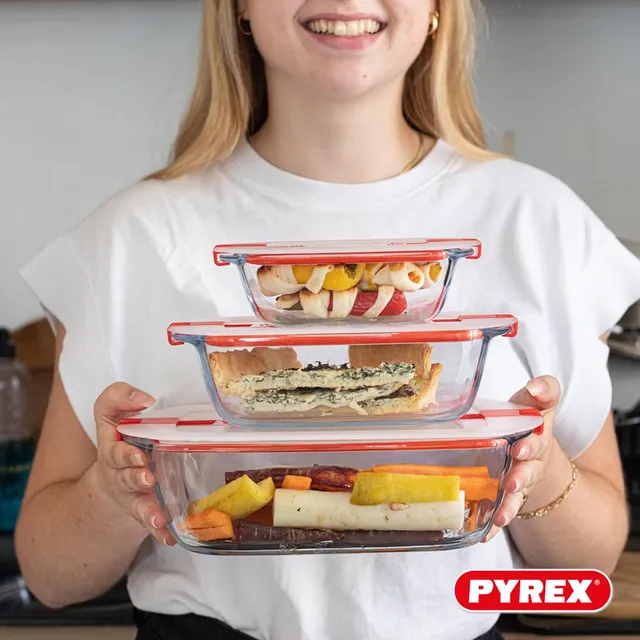 pyrex-cook-heat-9-teiliges-glasgeschirr-set-mit-luftdichten-deckeln-mikrowelleng image 1