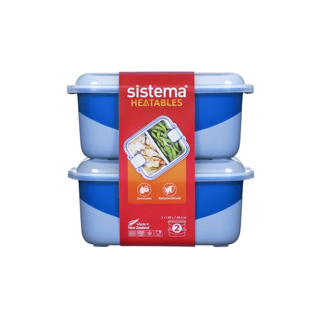 sistema-heatables-mikrowellen-beh-lter-1-35-l-2er-set-auslaufsicher-mit-deckel-l image 1