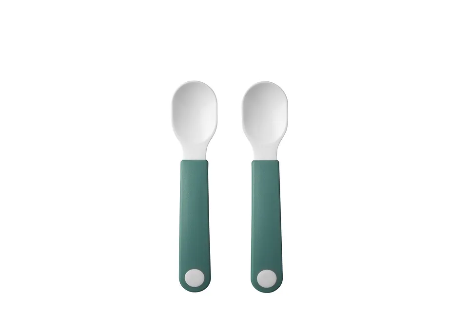 mepal-mio-lernl-ffel-2er-set-mit-h-lle-baby-und-kleinkind-lernbesteck-ab-6-monat image 1
