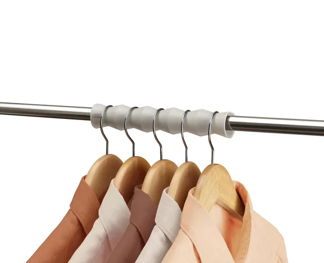 joseph-joseph-orderly-kleiderstangen-abstandshalter-2er-set-zick-zack-organizer- image 1