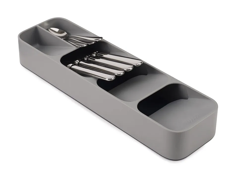 joseph-joseph-drawerstore-kompakter-besteckkasten-f-r-k-chenschubladen-grau image 1