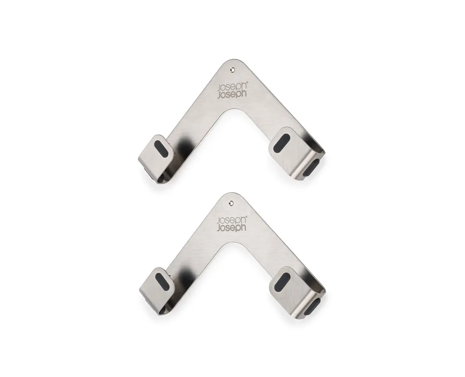 joseph-joseph-space-2er-set-topf-und-pfannendeckelhalter-selbstklebende-wandhalt image 1