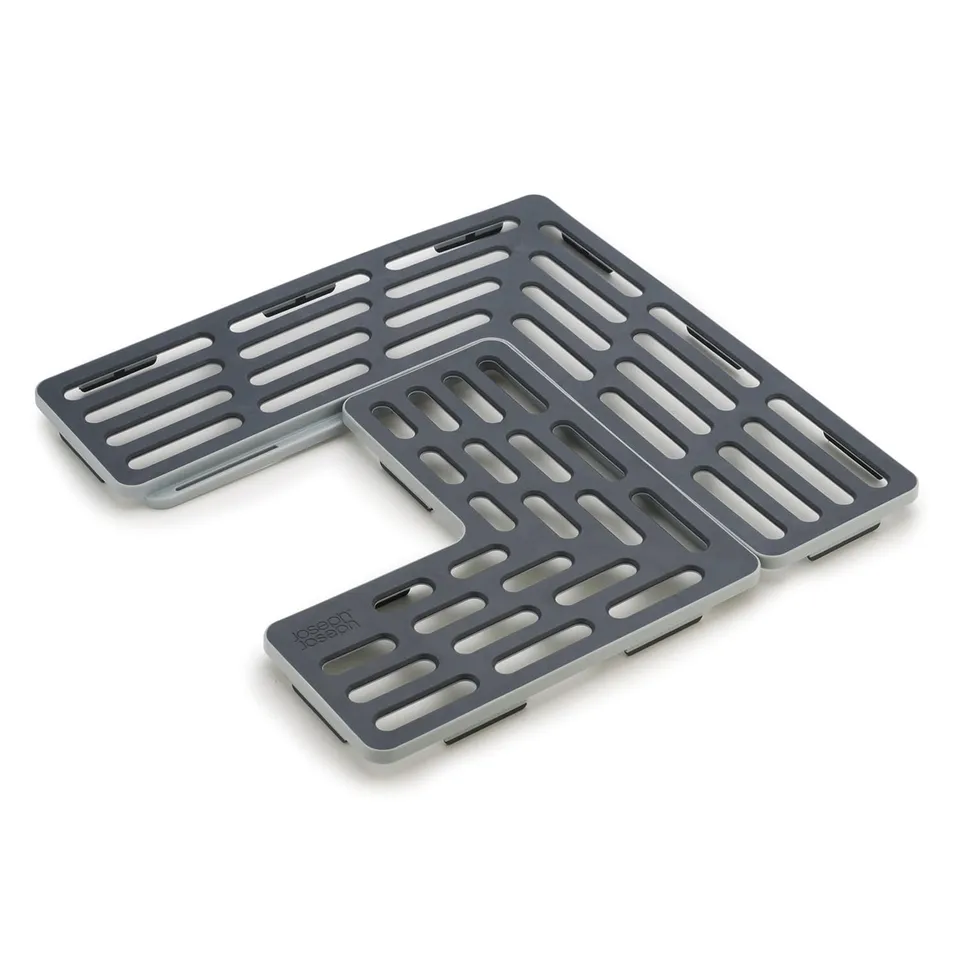 joseph-joseph-sinksaver-sp-lbeckenschutzmatte-grau-weiche-gummi-oberfl-che-anpas image 1