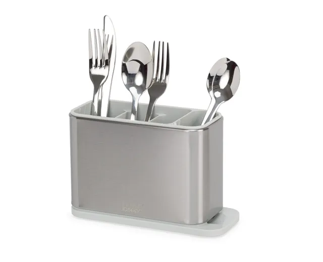joseph-joseph-surface-besteckkasten-mit-abtropfbeh-lter-aus-edelstahl-f-r-die-sp image 1