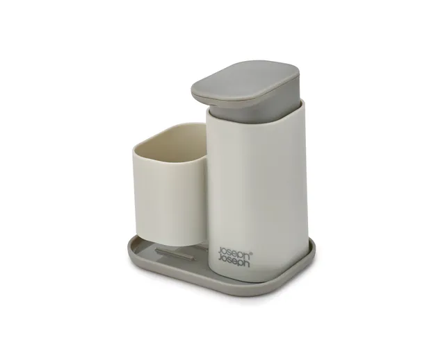 joseph-joseph-duo-seifenspender-mit-schwammhalter-handwaschmittelspender-f-r-die image 1