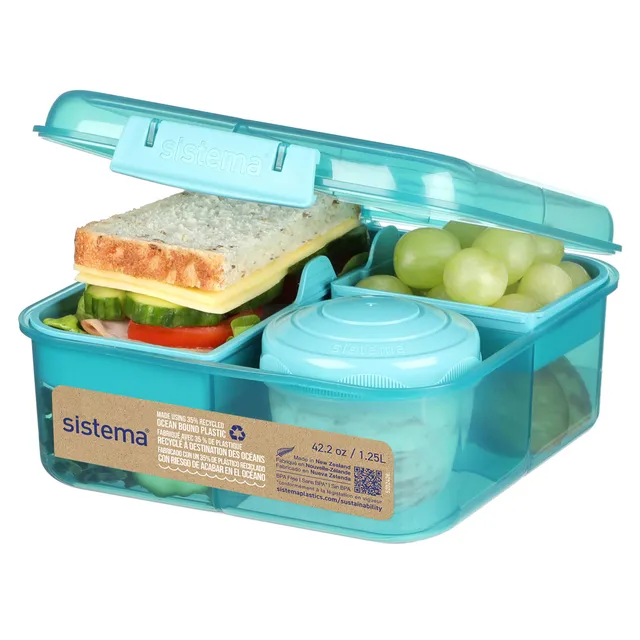 sistema-bento-box-ocean-bound-plastic-brotdose-mit-f-chern-1-25-l-lunchbox-mit-j image 1