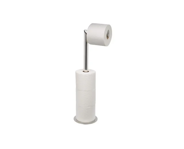 joseph-joseph-easystore-luxe-freistehender-toilettenpapierhalter-edelstahl-spend image 1