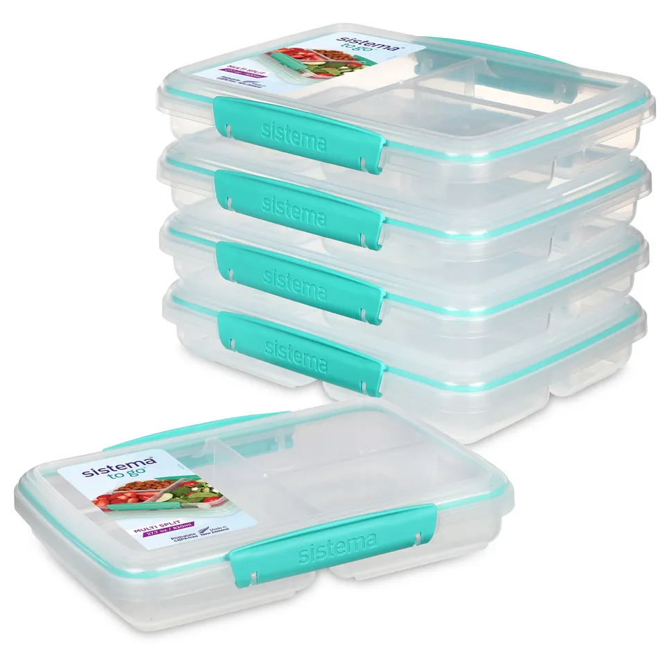 sistema-to-go-multi-split-brotdosen-mit-f-chern-5er-pack-lunchboxen-820-ml-stape image 1