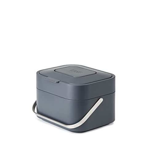 joseph-joseph-stack-4-komposteimer-4-liter-graphit-biom-lleimer-mit-geruchsfilte image 8