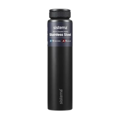 sistema-hydrate-trinkflasche-aus-edelstahl-280-ml-doppelwandige-vakuumisolierung image 3