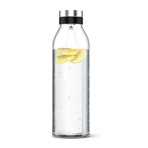 emsa-flow-bottle-karaffe-n4160600-1-3-l-mundgeblasenes-glas-mit-18-10-edelstahl- image 8
