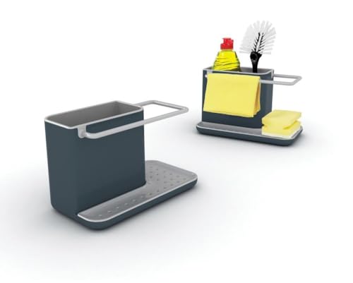 joseph-joseph-caddy-sp-lbecken-ordnungshelfer-klein-dunkelgrau-mit-schwammablage image 7