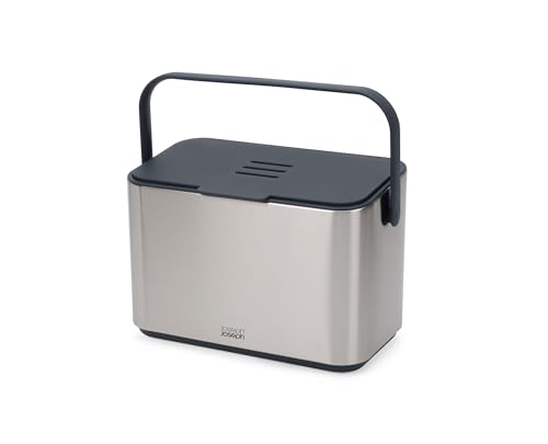 joseph-joseph-collect-4-l-komposteimer-aus-edelstahl-mit-griff-herausnehmbarem-i image 8