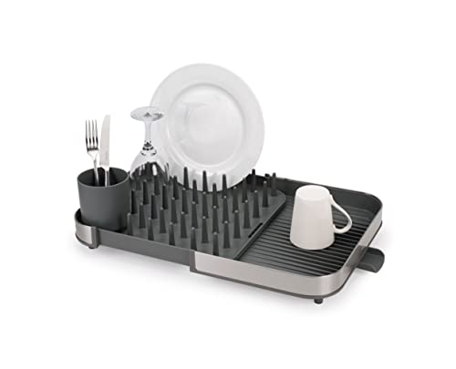 joseph-joseph-duo-expanding-abtropfgestell-aus-edelstahl-erweiterbar-mit-besteck image 7