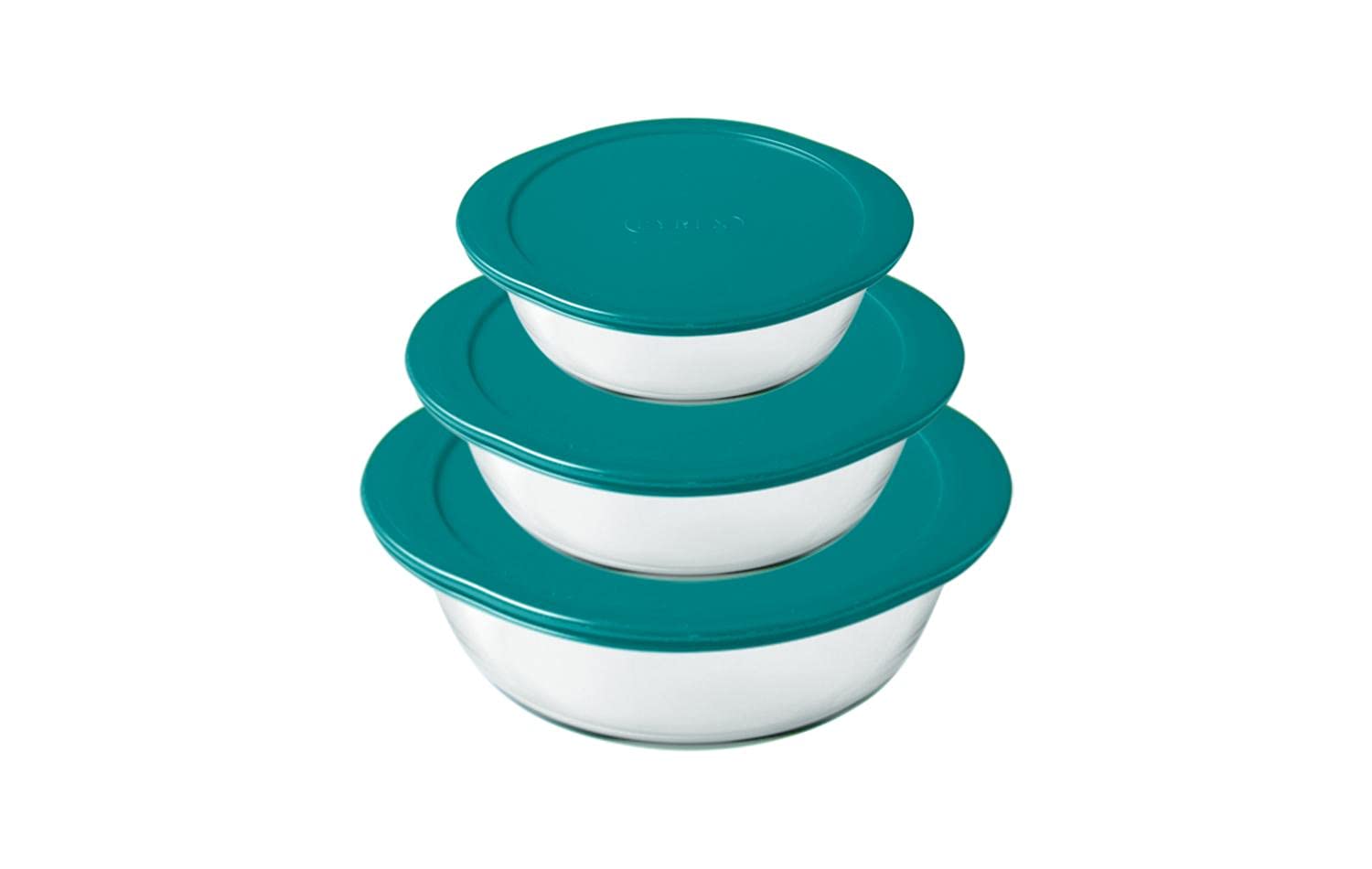 pyrex-cook-store-3er-set-runde-glasschalen-mit-deckel-0-35-l-1-1-l-2-3-l-borosil image 1