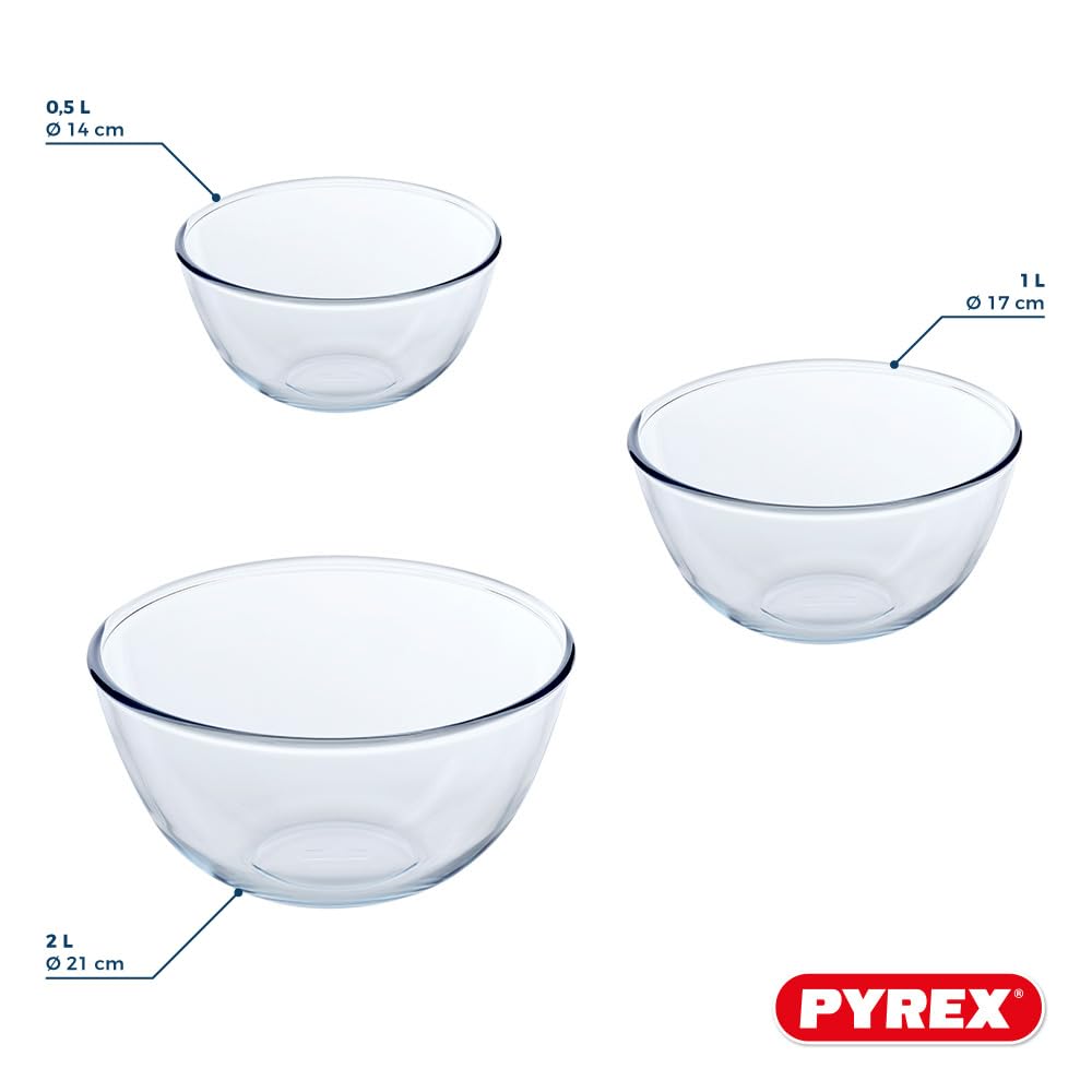 pyrex-8023509-3er-set-salatsch-ssel-r-hrsch-ssel-aus-borosilikatglas-0-5-l-1-l-2 image 2
