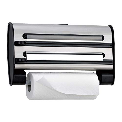 emsa-3-fach-schneidabroller-40-cm-edelstahl-aluminium-f-r-frischhalte-und-alufol image 3