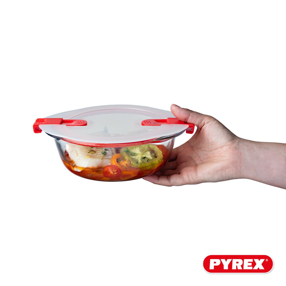 pyrex-cook-heat-vorratsdosen-set-5-teilig-runde-glasdosen-1-1-l-mit-patentiertem image 1
