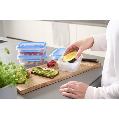 emsa-clip-close-frischhaltedosen-set-rechteckig-3-x-0-55-l-100-dicht-mikrowellen image 5