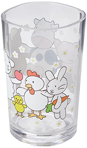emsa-kindertrinkglas-bauernhof-0-2-l-kinderbecher-san-kunststoff-transparentgr-n image 7