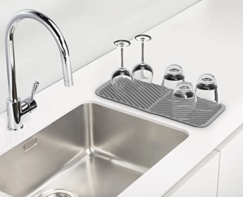 joseph-joseph-duo-faltbare-abtropfmatte-mit-sp-lmittelknopf-rutschfeste-abtropfm image 7