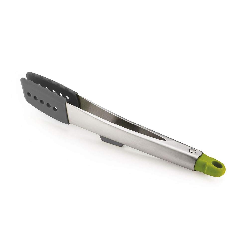 joseph-joseph-elevate-kochzange-aus-edelstahl-12-zoll-30-cm-grau-gr-n-mit-antiha image 1
