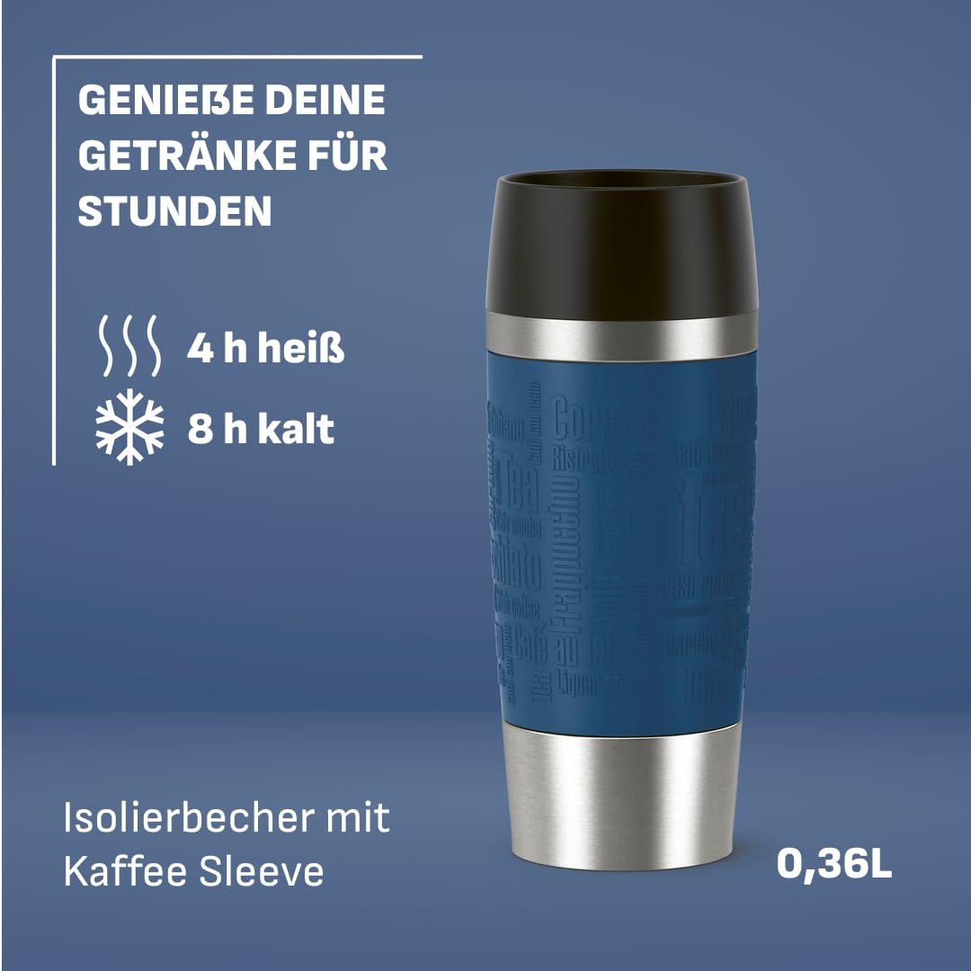 emsa-travel-mug-classic-thermobecher-0-36-l-doppelwandige-vakuumisolierung-4-std image 2