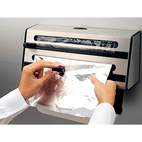 emsa-3-fach-schneidabroller-40-cm-edelstahl-aluminium-f-r-frischhalte-und-alufol image 5