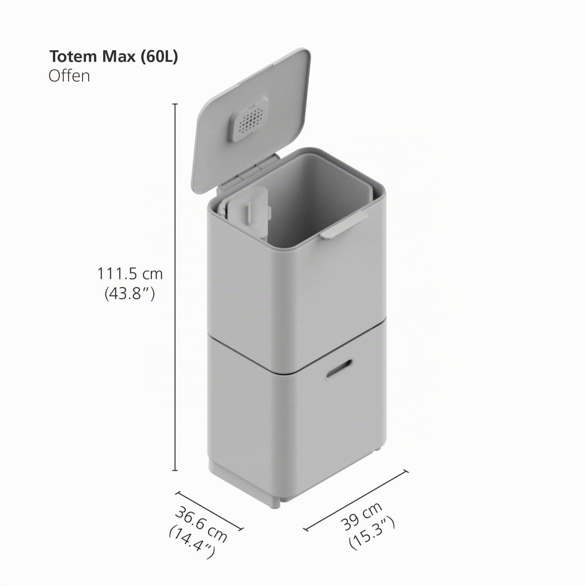 joseph-joseph-totem-max-k-cheneimer-60-l-mit-geruchsfilter-m-lltrennung-und-hera image 3