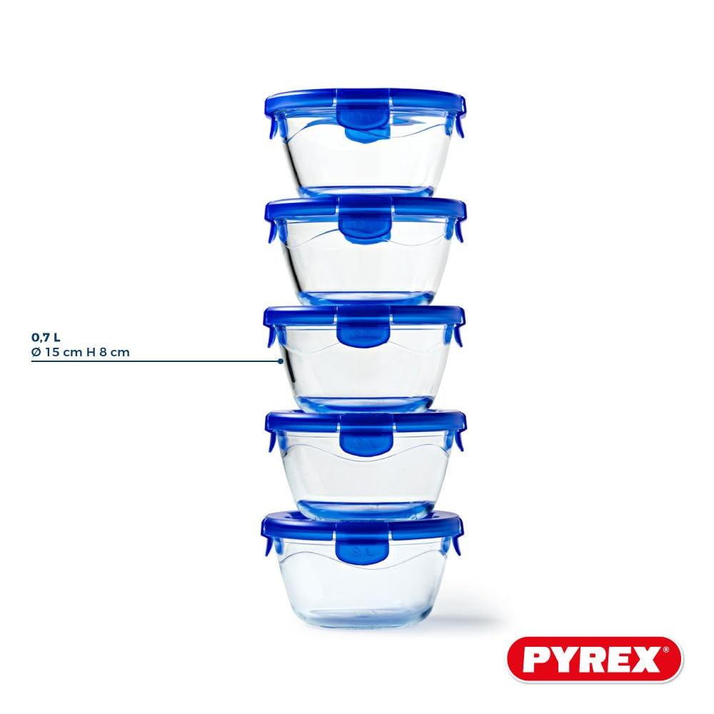 pyrex-cook-go-batchcooking-set-5x-rundes-borosilikatglas-mit-luftdichtem-deckel- image 3