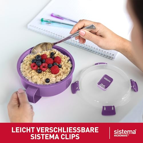 sistema-mikrowellen-set-3-tlg-suppentasse-porridge-schale-nudel-schale-mit-dampf image 8