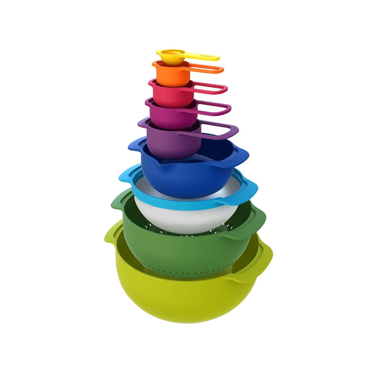 joseph-joseph-nest-9-plus-9-teiliges-kompaktes-lebensmittelzubereitungs-set-mit- image 2