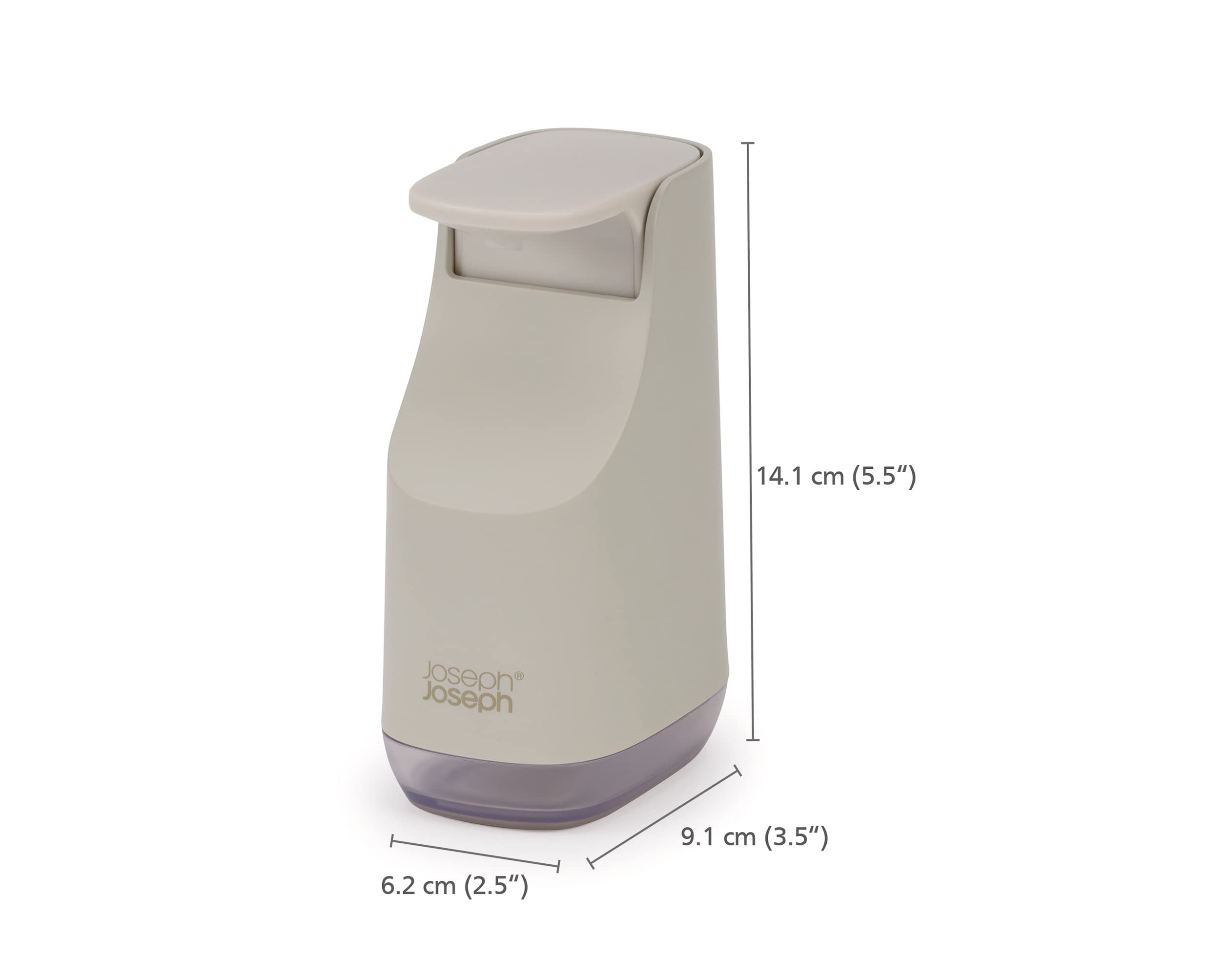 joseph-joseph-slim-kompakter-schmaler-seifenspender-350-ml-nachf-llbar-mit-tropf image 2