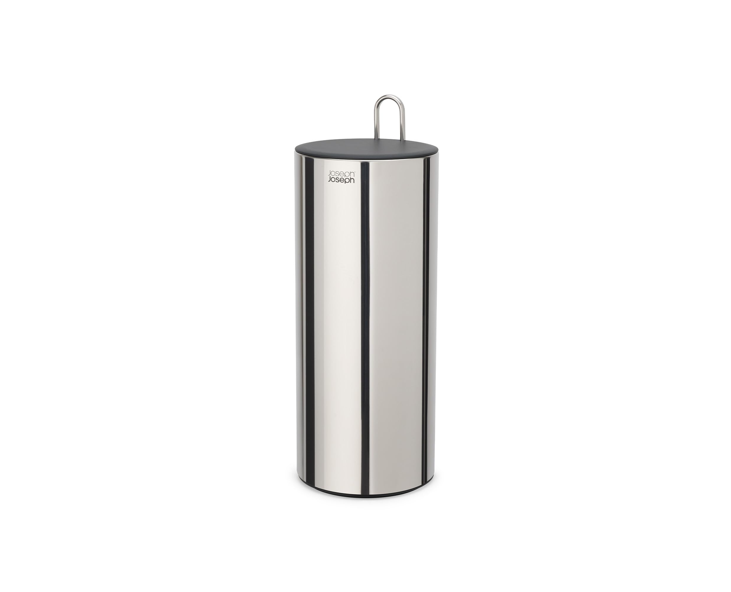 joseph-joseph-easystore-luxe-freistehender-toilettenpapierhalter-edelstahl-spend image 7