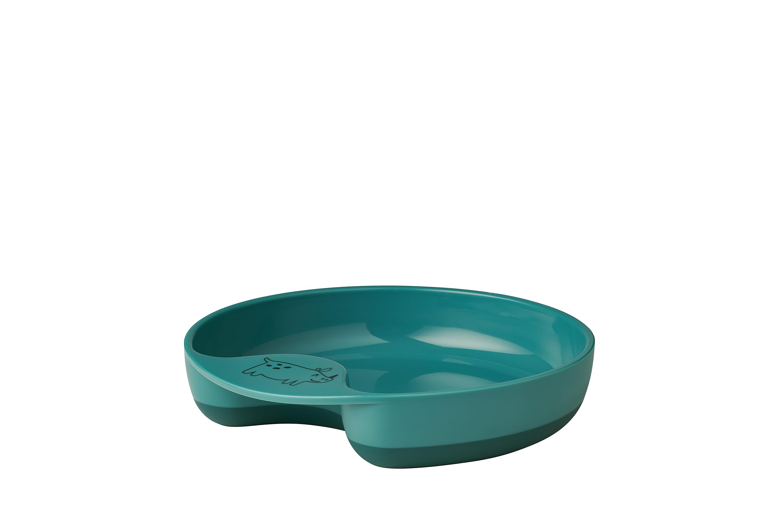 mepal-mio-kinderlernteller-sp-lmaschinengeeignet-bpa-frei-deep-turquoise image 2